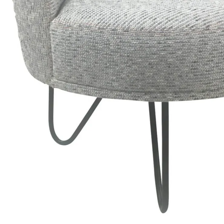 Paget Fauteuil De Salon*Léa Fauteuil lounge design art déco avec pieds épingle fabrication française