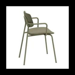 Perfecta Chaise De Cuisine|Chaise De Salle à Manger*Lago Chaise avec accoudoirs vintage rembourrée en simili