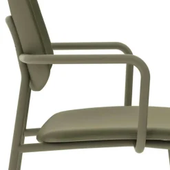 Perfecta Chaise De Cuisine|Chaise De Salle à Manger*Lago Chaise avec accoudoirs vintage rembourrée en simili