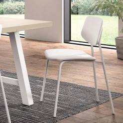 Perfecta Chaise De Cuisine*Lago Chaise de cuisine vintage rembourrée en simili