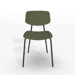 Perfecta Chaise De Salle à Manger|Chaise Salon*Lago Chaise vintage en tissu et structure métal
