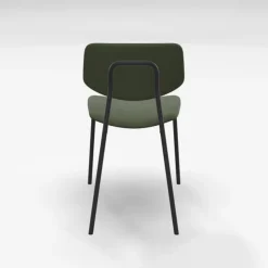 Perfecta Chaise De Salle à Manger|Chaise Salon*Lago Chaise vintage en tissu et structure métal