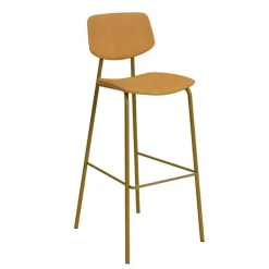 Perfecta Tabouret De Bar (assise +/- 80 Cm)*Lago Tabouret de bar style vintage rembourré en simili