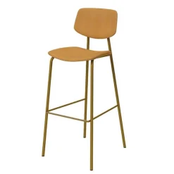 Perfecta Tabouret De Bar (assise +/- 80 Cm)*Lago Tabouret de bar style vintage rembourré en simili