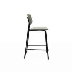 Perfecta Tabouret Snack (assise +/- 65 Cm)|Tabouret De Bar (assise +/- 80 Cm)*Lago Tabouret snack en tissu inspiration rétro fabriqué en Belgique