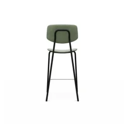 Perfecta Tabouret Snack (assise +/- 65 Cm)|Tabouret De Bar (assise +/- 80 Cm)*Lago Tabouret snack en tissu inspiration rétro fabriqué en Belgique