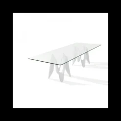 Sovet Italia Table De Salle à Manger*Lambda Sovet® Table de salle à manger design en verre 320 x 120 cm