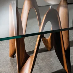 Sovet Italia Table De Salle à Manger*Lambda Sovet® Table de salle à manger design en verre 320 x 120 cm