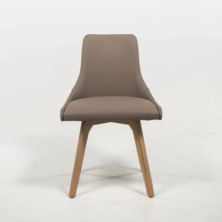 Sessio Chaise De Cuisine|Chaise De Salle à Manger*Lars Chaise de salle à manger vintage avec pieds en bois
