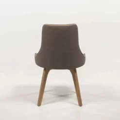 Sessio Chaise De Cuisine|Chaise De Salle à Manger*Lars Chaise de salle à manger vintage avec pieds en bois