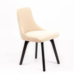 Sessio Chaise De Salle à Manger|Chaise Salon*Lars diamant Chaise en tissu matelassé diamant et en bois massif