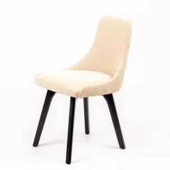 Sessio Chaise De Salle à Manger|Chaise Salon*Lars diamant Chaise en tissu matelassé diamant et en bois massif