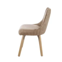 Sessio Chaise De Cuisine|Chaise De Salle à Manger*Lars line Chaise matelassée avec pieds en bois massif