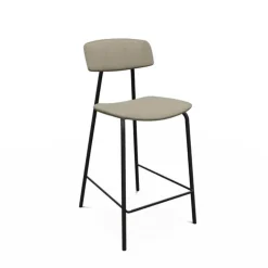 Perfecta Tabouret Snack (assise +/- 65 Cm)|Tabouret De Bar (assise +/- 80 Cm)*Lazio Tabouret snack de style vintage en tissu fabriqué en Belgique