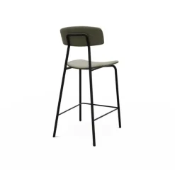 Perfecta Tabouret Snack (assise +/- 65 Cm)|Tabouret De Bar (assise +/- 80 Cm)*Lazio Tabouret snack de style vintage en tissu fabriqué en Belgique