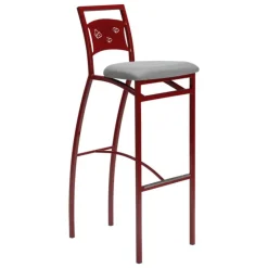 Carrier Tabouret Snack (assise +/- 65 Cm)|Tabouret De Bar (assise +/- 80 Cm)*Liane ® Tabouret de bar en synthétique et métal