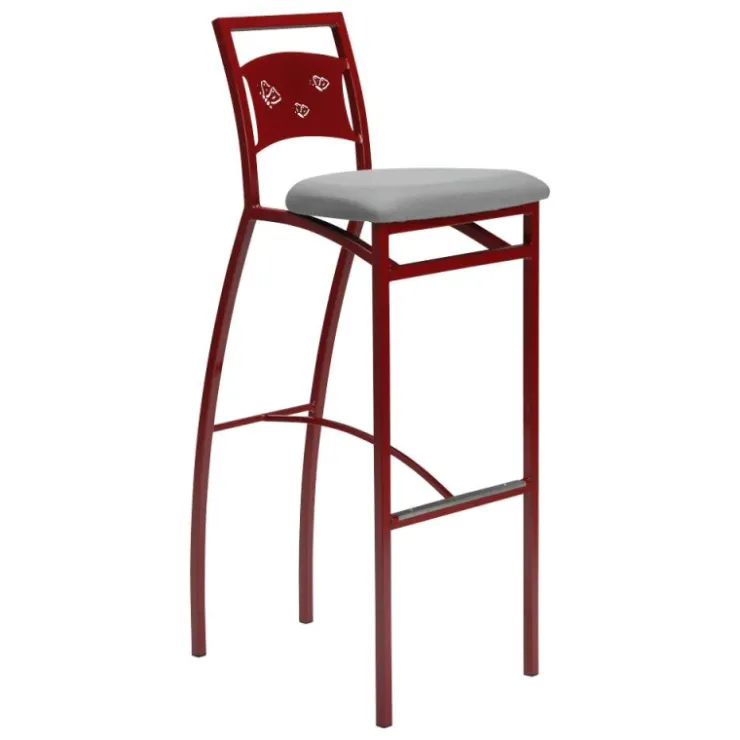 Carrier Tabouret Snack (assise +/- 65 Cm)|Tabouret De Bar (assise +/- 80 Cm)*Liane ® Tabouret de bar en synthétique et métal