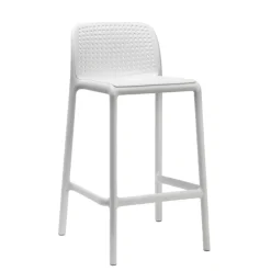Tabouret Snack (assise +/- 65 Cm)|Tabouret De Bar (assise +/- 80 Cm)*Lido Tabouret en polypropylène empilable