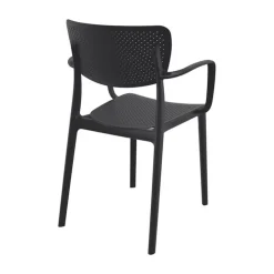 Chaise De Jardin|Fauteuil De Jardin*Loft Chaise de jardin micro perforée avec accoudoirs