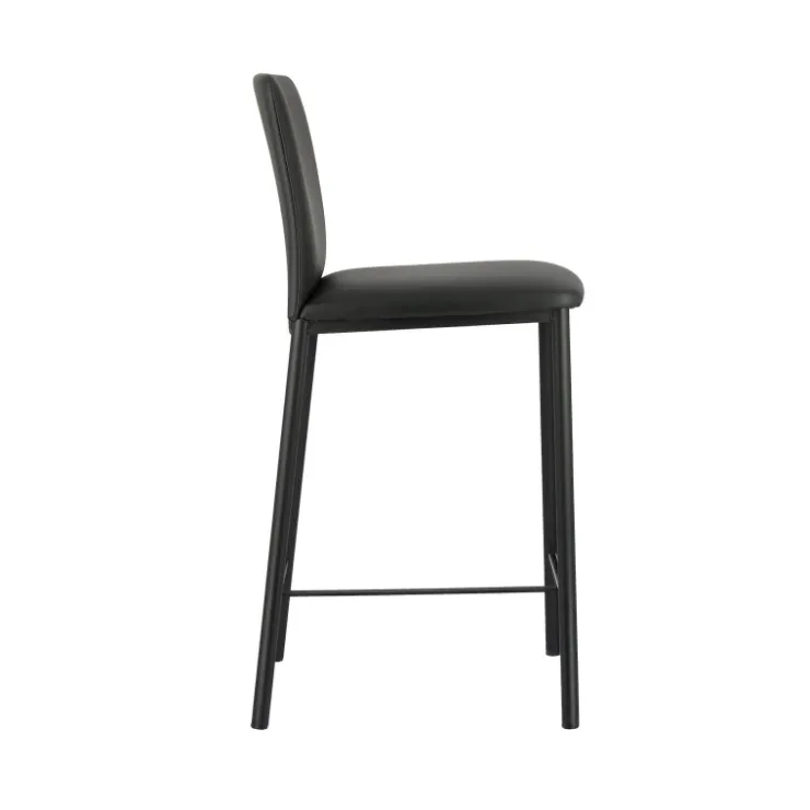 Perfecta Tabouret Snack (assise +/- 65 Cm)|Tabouret De Bar (assise +/- 80 Cm)*Loft Tabouret snack contemporain en simili et métal