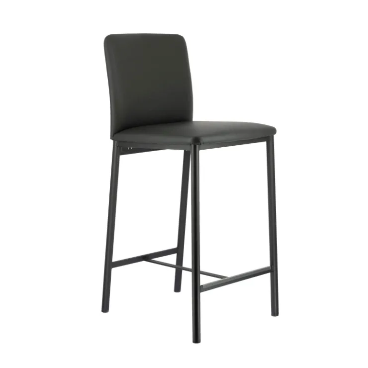 Perfecta Tabouret Snack (assise +/- 65 Cm)|Tabouret De Bar (assise +/- 80 Cm)*Loft Tabouret snack contemporain en simili et métal