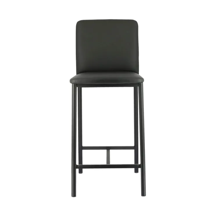 Perfecta Tabouret Snack (assise +/- 65 Cm)|Tabouret De Bar (assise +/- 80 Cm)*Loft Tabouret snack contemporain en simili et métal