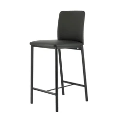 Perfecta Tabouret Snack (assise +/- 65 Cm)|Tabouret De Bar (assise +/- 80 Cm)*Loft Tabouret snack contemporain en simili et métal