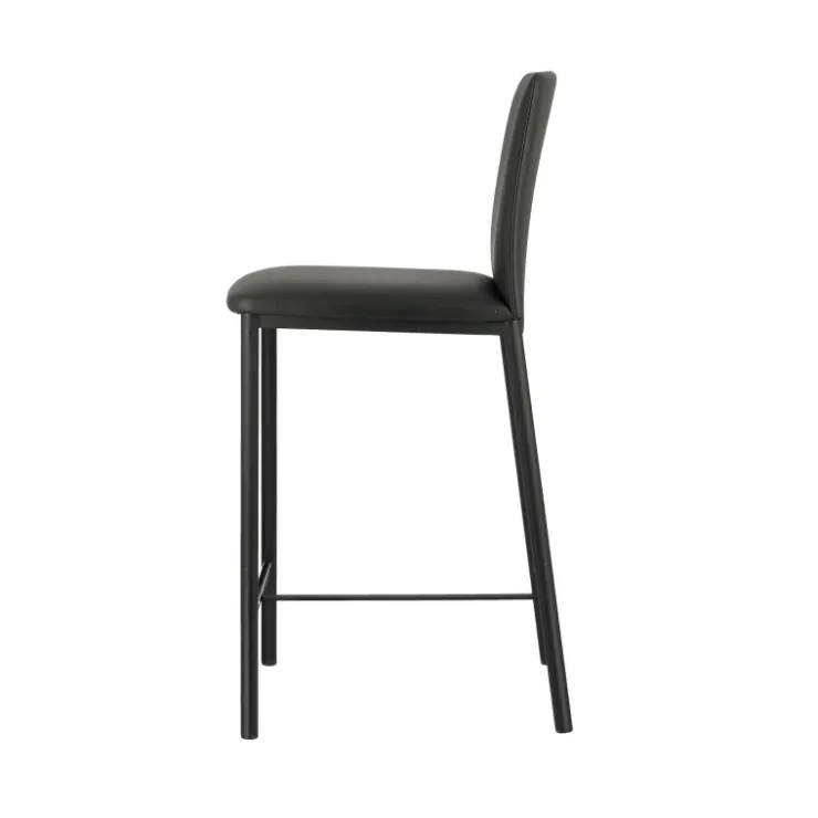 Perfecta Tabouret Snack (assise +/- 65 Cm)|Tabouret De Bar (assise +/- 80 Cm)*Loft Tabouret snack contemporain en simili et métal