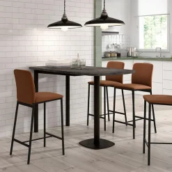 Perfecta Table Pour Petit Espace|Table De Cuisine*Lucca Table snack de cuisine demi