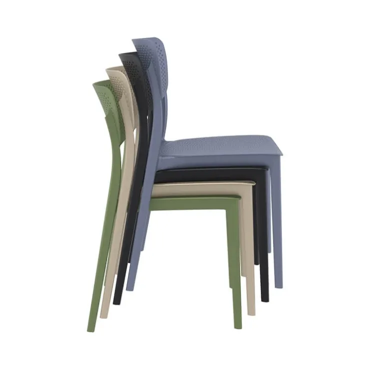 Chaise De Jardin*Lucy Chaise de jardin en polypropylène micro perforé