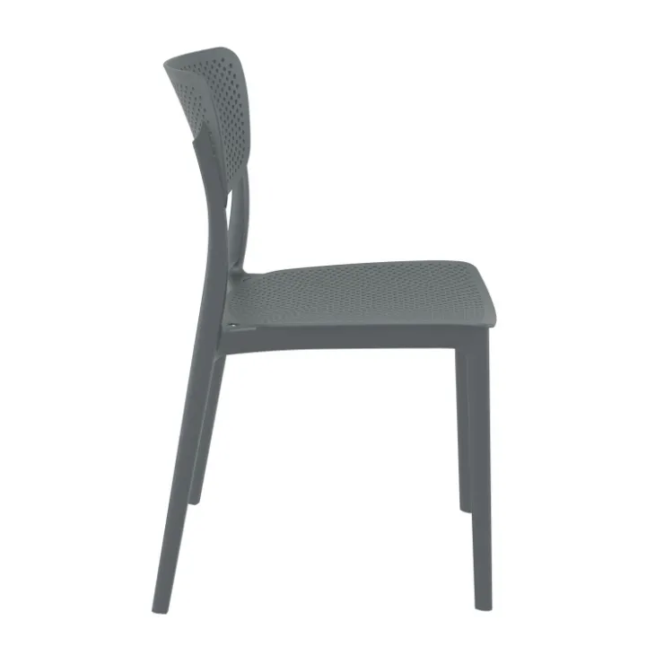 Chaise De Jardin*Lucy Chaise de jardin en polypropylène micro perforé