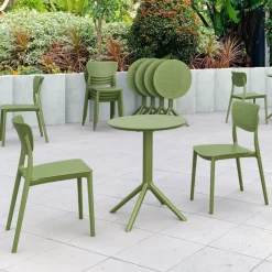Chaise De Jardin*Lucy Chaise de jardin en polypropylène micro perforé