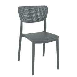 Chaise De Cuisine|Chaise De Salle à Manger*Lucy Chaise moderne en polypropylène micro perforé