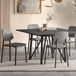 Perfecta Chaise De Cuisine|Chaise De Salle à Manger*Lugano Chaise de séjour en simili avec pieds en métal