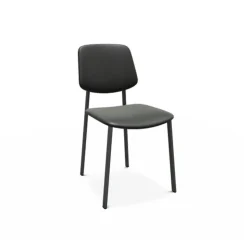 Perfecta Chaise De Cuisine|Chaise De Salle à Manger*Lugano Chaise de séjour en simili avec pieds en métal
