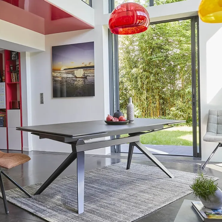 Couture Table De Salle à Manger*Luna Table extensible de salle à manger design en céramique