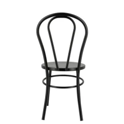 Chaise De Cuisine*MadinaChaise bistrot vintage en métal noir