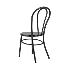 Chaise De Cuisine*MadinaChaise bistrot vintage en métal noir