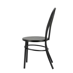 Chaise De Cuisine*MadinaChaise bistrot vintage en métal noir