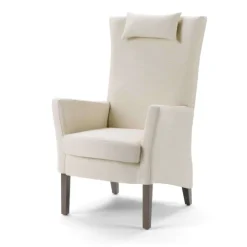 Mobitec Chaise De Salle à Manger|Chaise Salon*Manhattan Uno HD ® Fauteuil dossier haut en tissu et bois
