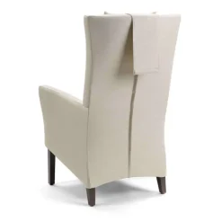 Mobitec Chaise De Salle à Manger|Chaise Salon*Manhattan Uno HD ® Fauteuil dossier haut en tissu et bois