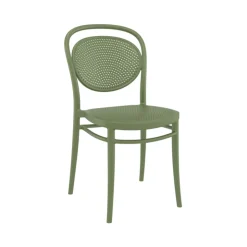 Chaise De Jardin*Marcel Chaise de jardin moderne empilable en polypropylène