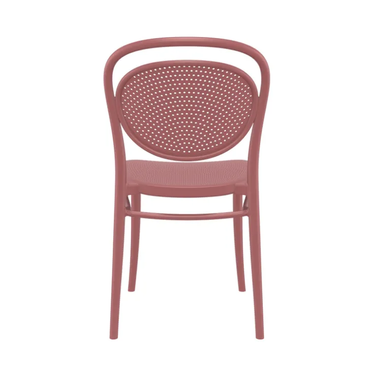 Chaise De Jardin*Marcel Chaise de jardin moderne empilable en polypropylène