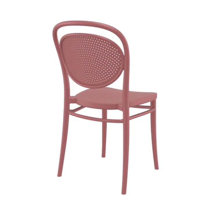 Chaise De Jardin*Marcel Chaise de jardin moderne empilable en polypropylène