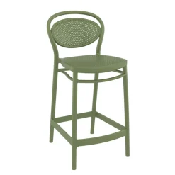 Tabouret Snack (assise +/- 65 Cm)|Tabouret De Bar (assise +/- 80 Cm)*Marcel Tabouret snack moderne en polypropylène
