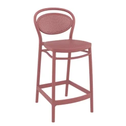 Tabouret Snack (assise +/- 65 Cm)|Tabouret De Bar (assise +/- 80 Cm)*Marcel Tabouret snack moderne en polypropylène