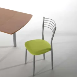 Bailen Chaise De Cuisine*Marta Chaise de cuisine en métal avec assise rembourrée