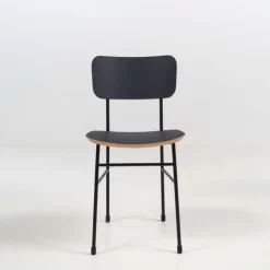 Midj Chaise De Salle à Manger*Master S ® Chaise rétro en fénix et métal