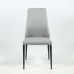 Europea Chaise De Cuisine|Chaise De Salle à Manger*Mathilde Chaise de séjour moderne italienne en synthétique et pieds en métal