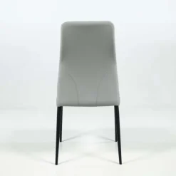 Europea Chaise De Cuisine|Chaise De Salle à Manger*Mathilde Chaise de séjour moderne italienne en synthétique et pieds en métal